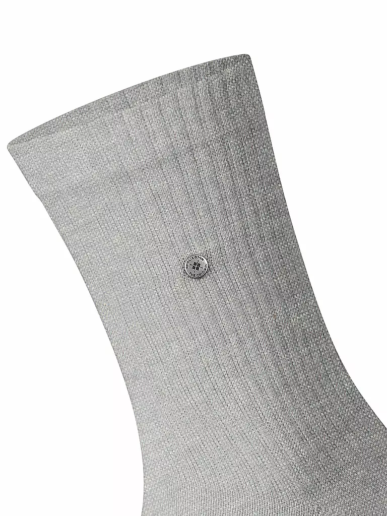 BURLINGTON | Damen Socken FLEET STREET 36-41 lt.heather | schwarz