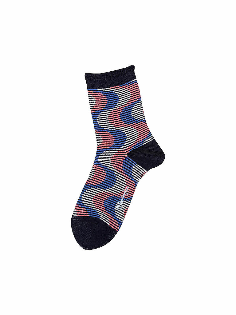 BURLINGTON | Damen Socken Frequency Stripe 36-41 Marine | blau