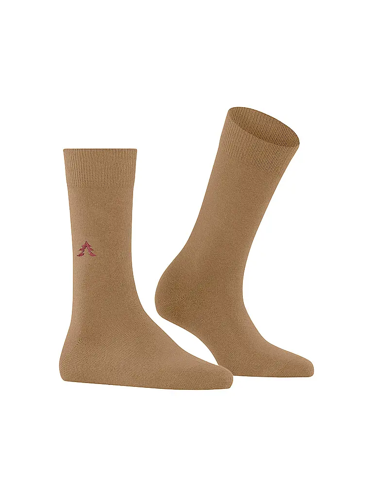 BURLINGTON | Damen Socken Geschenkebox 2er Pkg 36-41 EVERYDAY X-MAS BOX sortiment | Dunkelrot