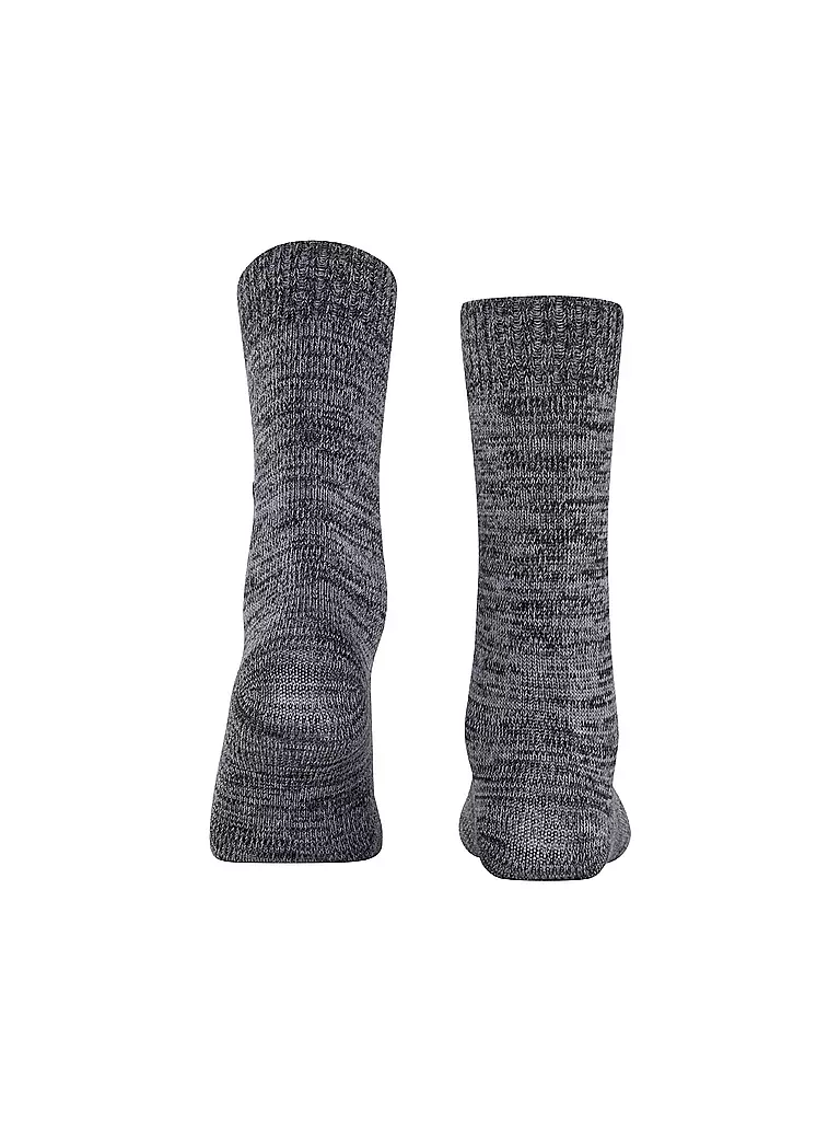 BURLINGTON | Damen Socken KNITTINGHAM 36-41 black | dunkelrot