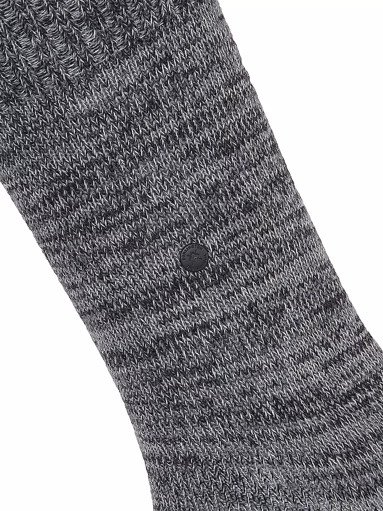 BURLINGTON | Damen Socken KNITTINGHAM 36-41 black | dunkelrot