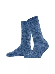 BURLINGTON | Damen Socken KNITTINGHAM 36-41 black | blau