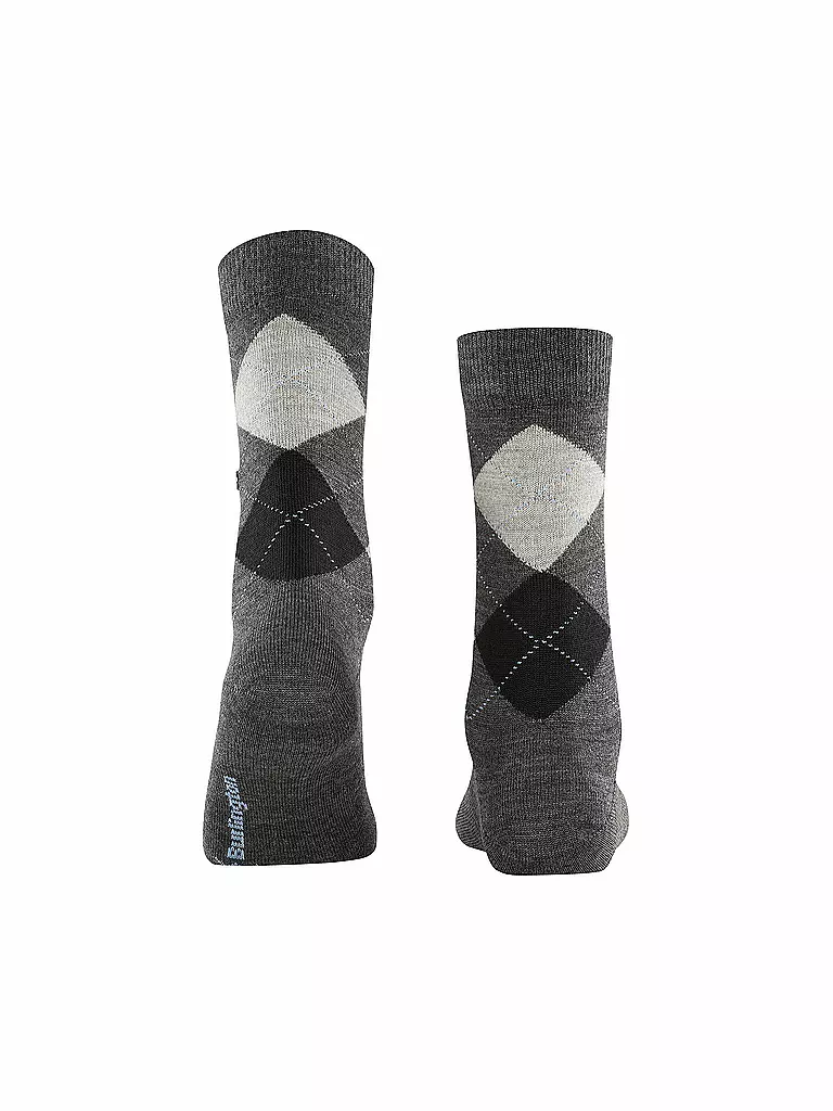 BURLINGTON | Damen Socken MARYLEBONE 36-41 anthra.mel | schwarz