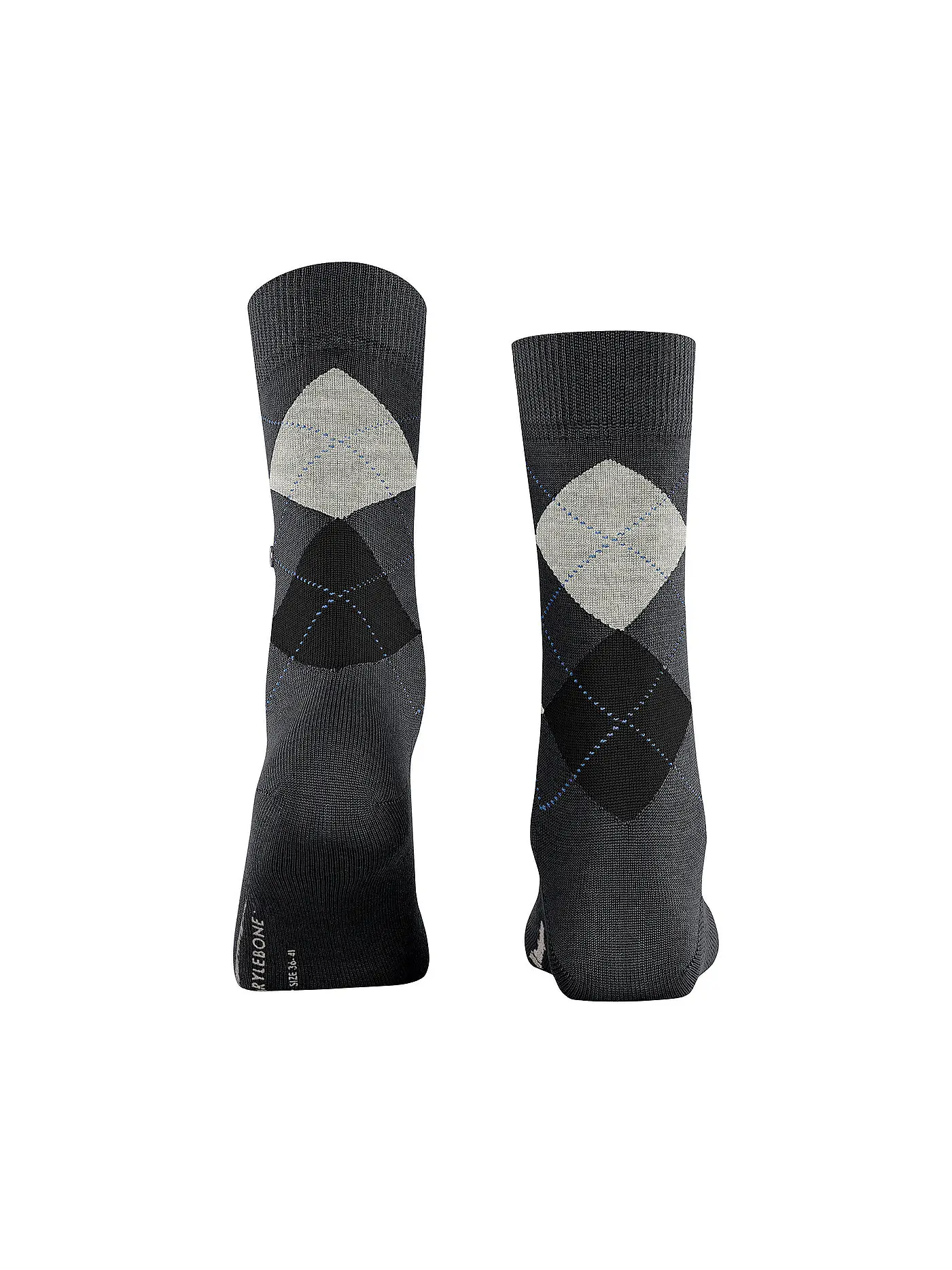 BURLINGTON | Damen Socken MARYLEBONE 36-41 asphalt mel | grau