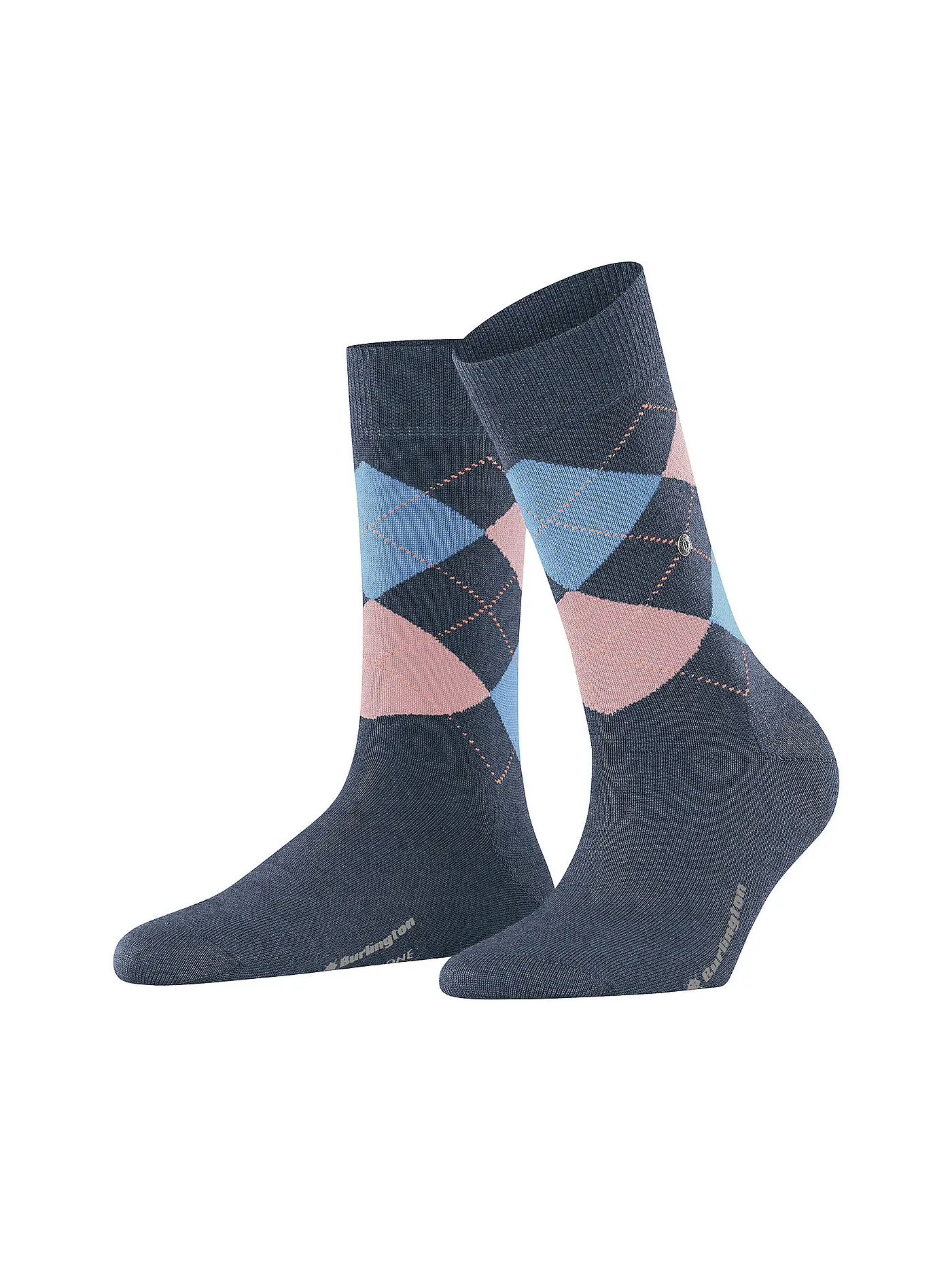 BURLINGTON | Damen Socken MARYLEBONE 36-41 cranberry | blau