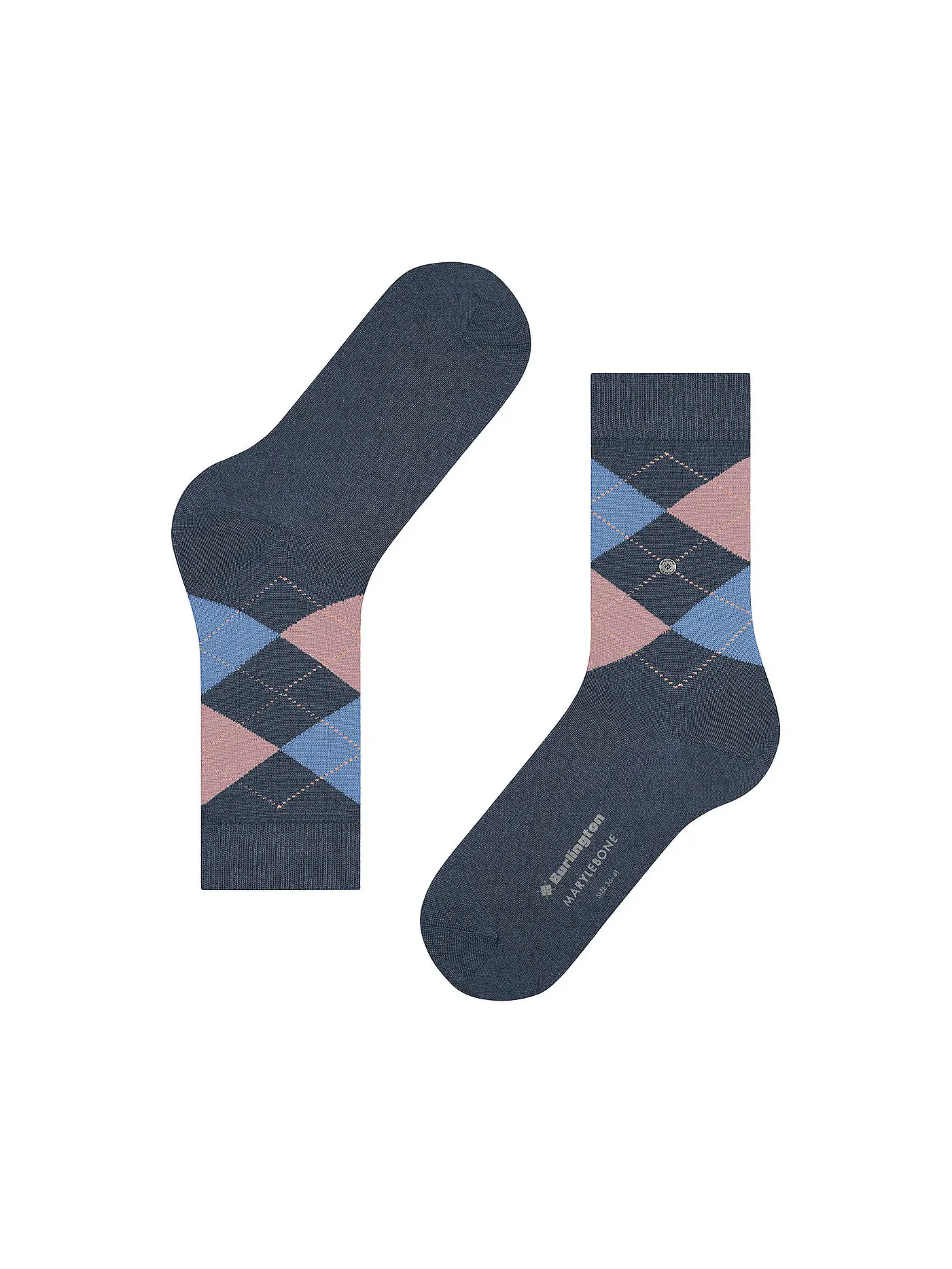 BURLINGTON | Damen Socken MARYLEBONE 36-41 dark blue mel | blau