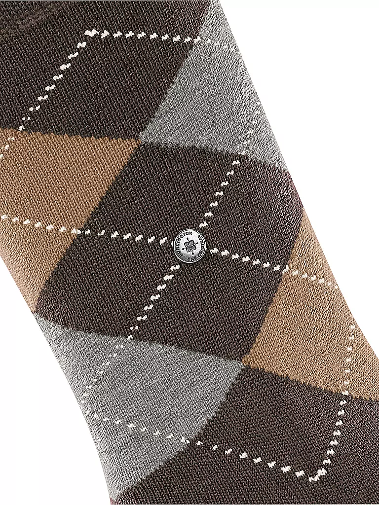 BURLINGTON | Damen Socken MARYLEBONE 36-41 dark brown | braun