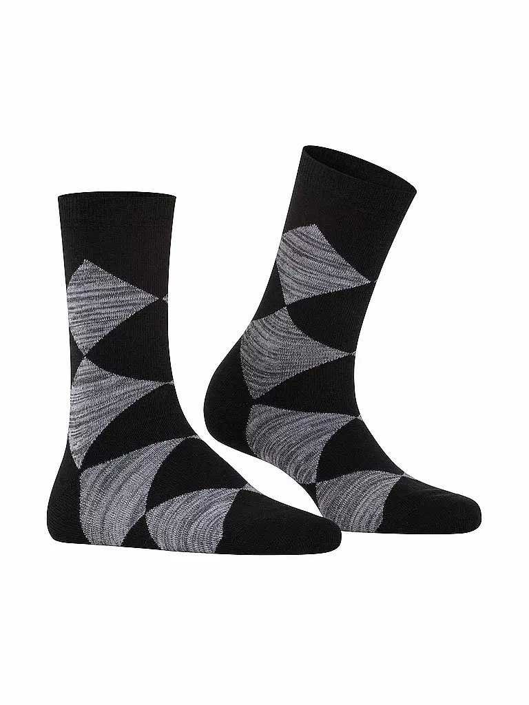 BURLINGTON | Damen Socken MARYLEBONE 36-41 schwarz | grau