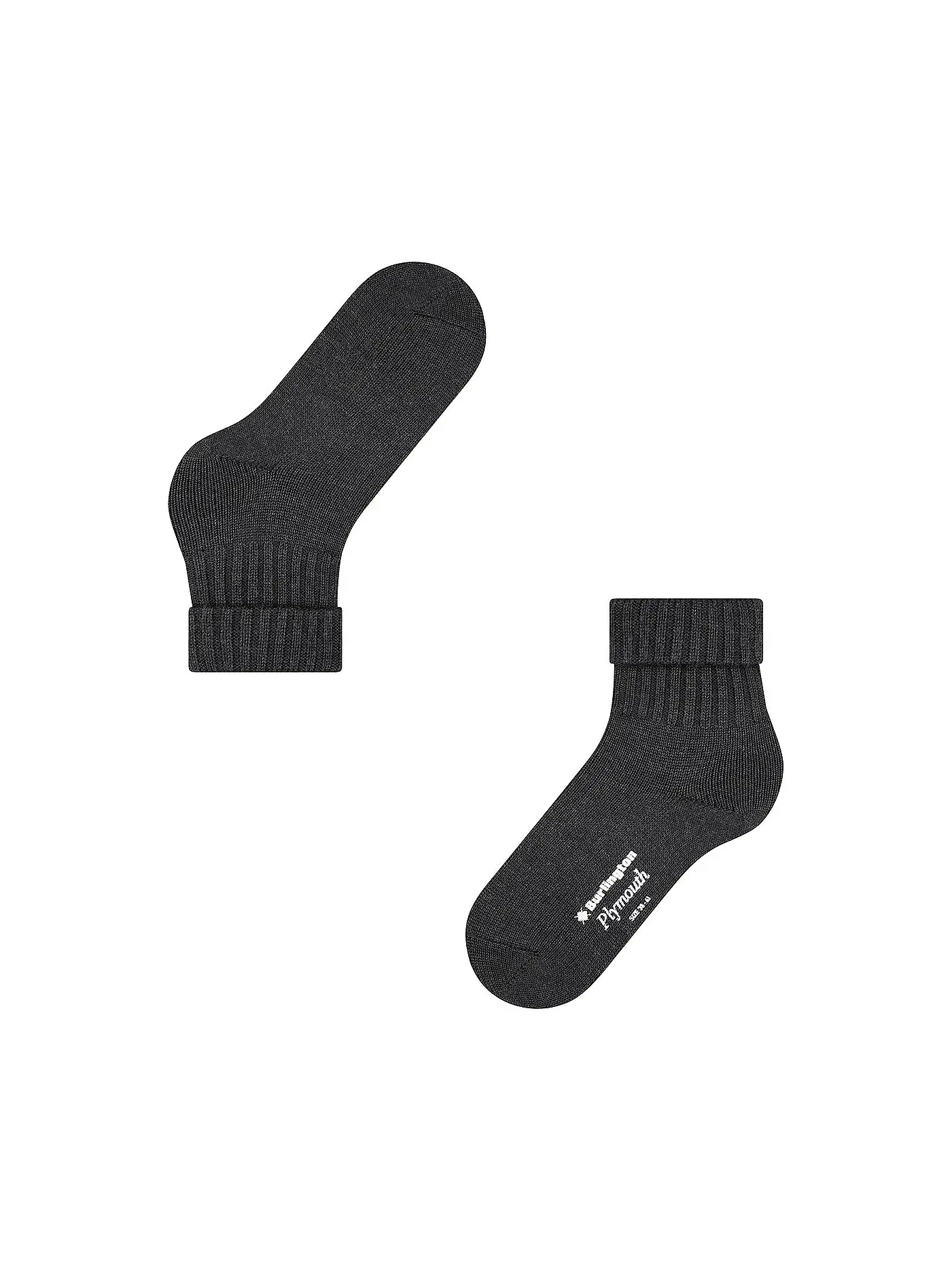 BURLINGTON | Damen Socken PLYMOUTH 36-41 anthra mel | grau