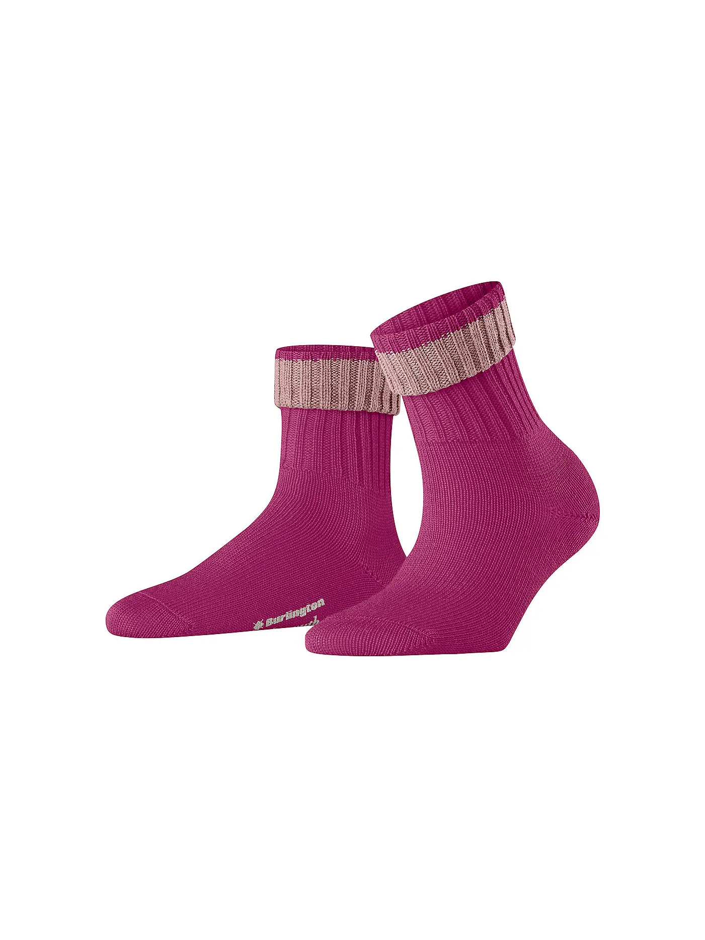BURLINGTON | Damen Socken PLYMOUTH 36-41 sun | rosa