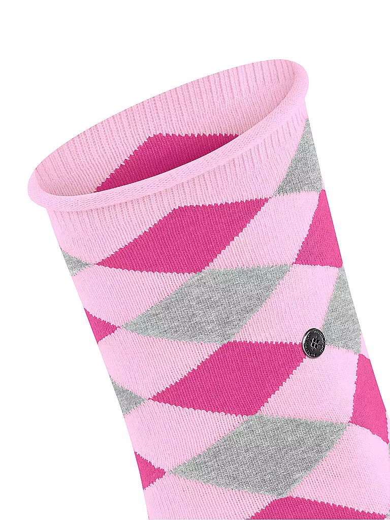 BURLINGTON | Damen Socken SANDY 36-41 sporty rose | schwarz