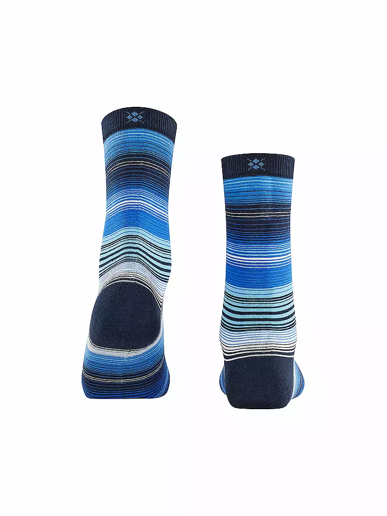 BURLINGTON | Damen Socken STRIPE 36-41 marine | blau