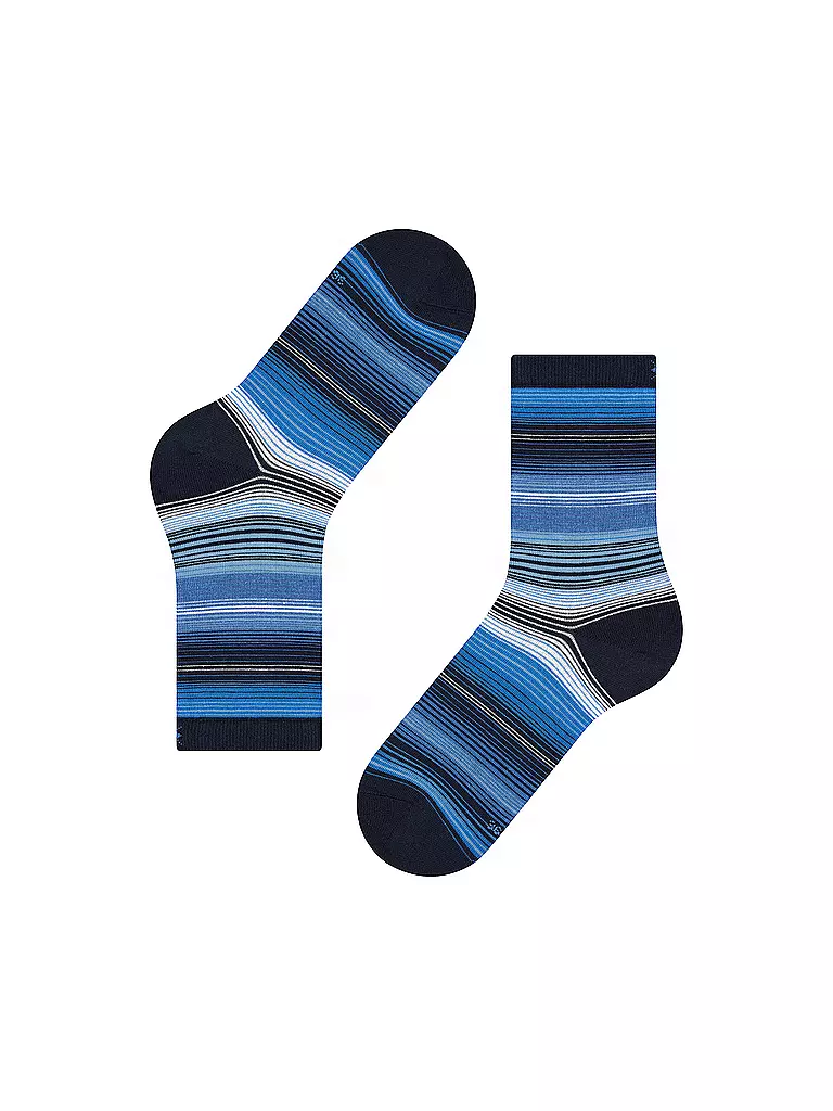 BURLINGTON | Damen Socken STRIPE 36-41 marine | blau