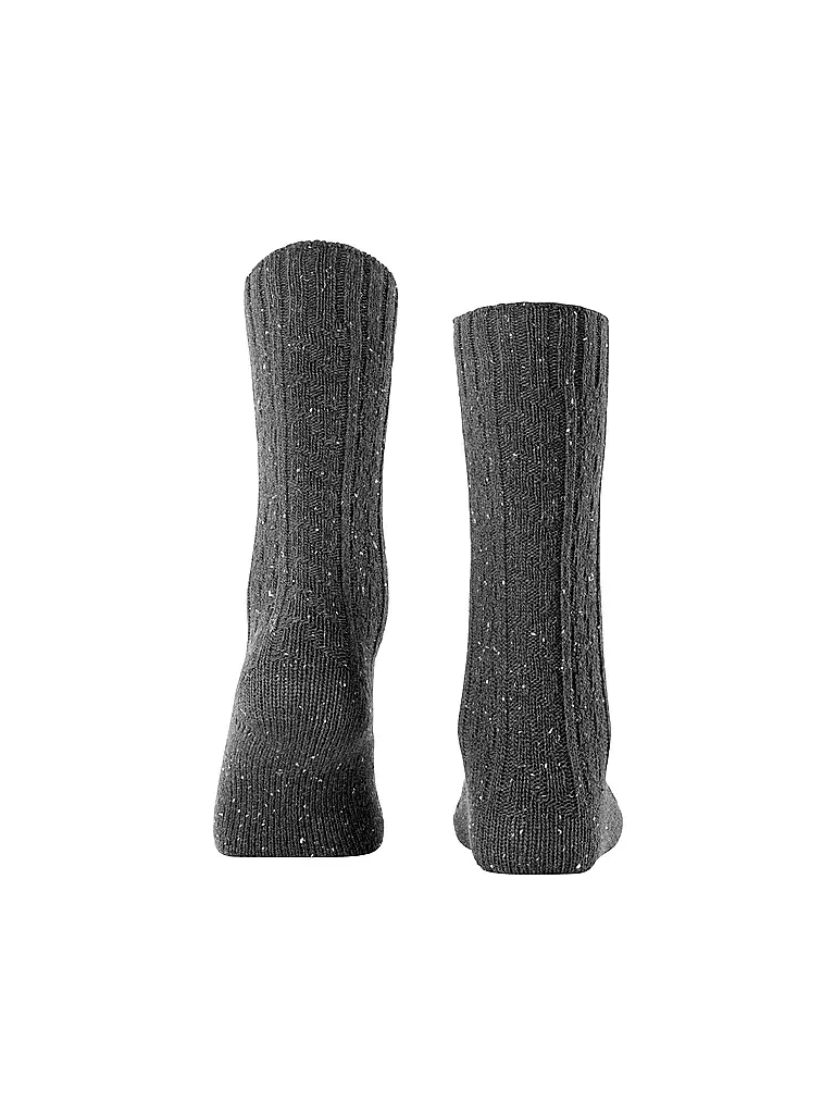 BURLINGTON | Damen Socken TWEED TALES 36-41 carbon melange | grau