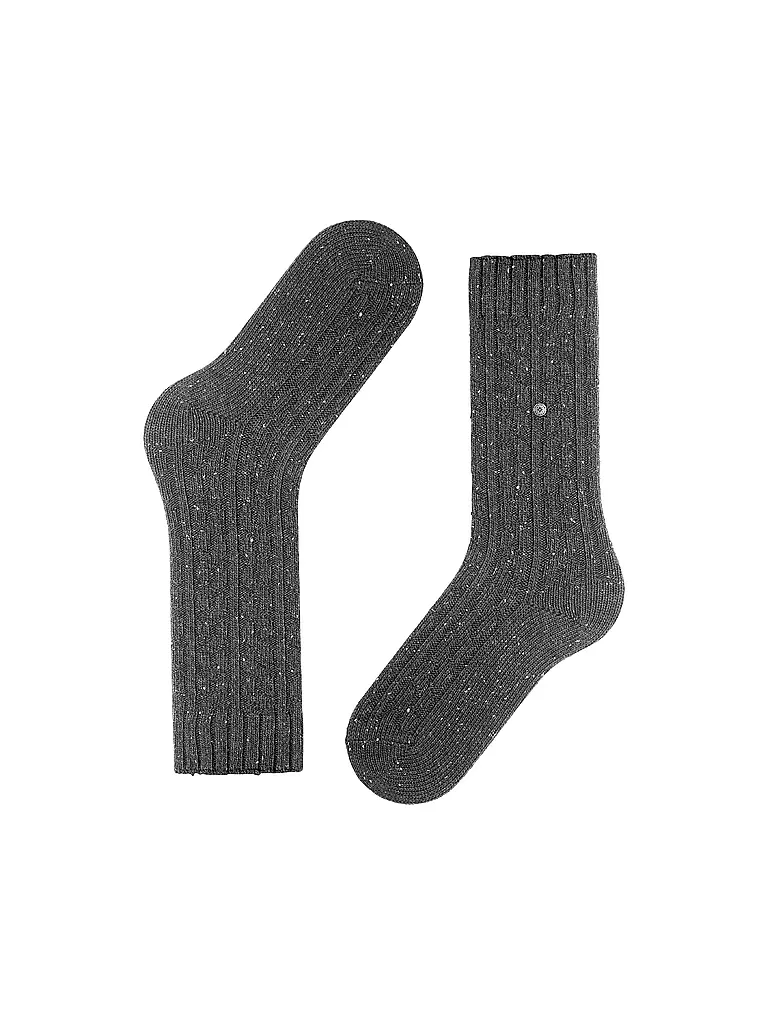BURLINGTON | Damen Socken TWEED TALES 36-41 carbon melange | grau