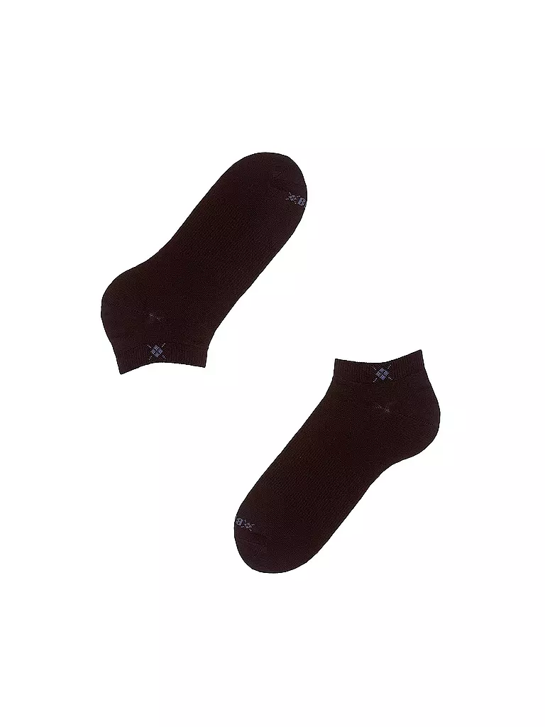 BURLINGTON | Herren Sneaker Socken EVERYDAY 2-er Pkg. 40-46 black | schwarz