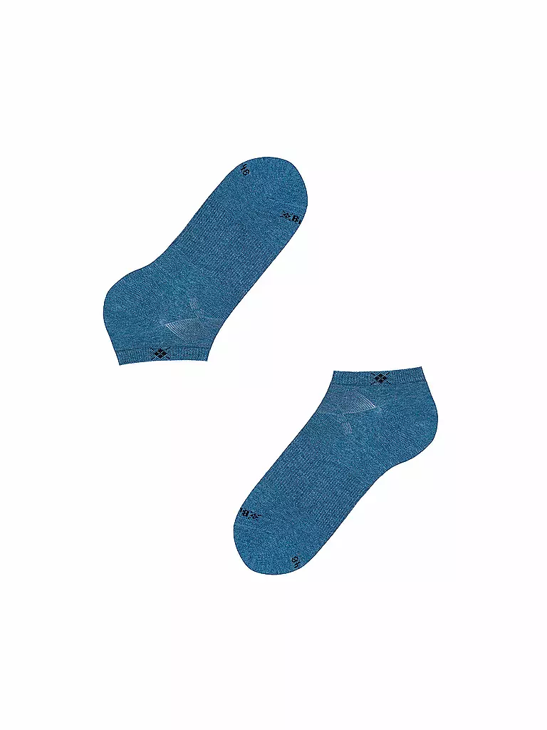 BURLINGTON | Herren Sneaker Socken EVERYDAY 2-er Pkg. 40-46 light jean | blau