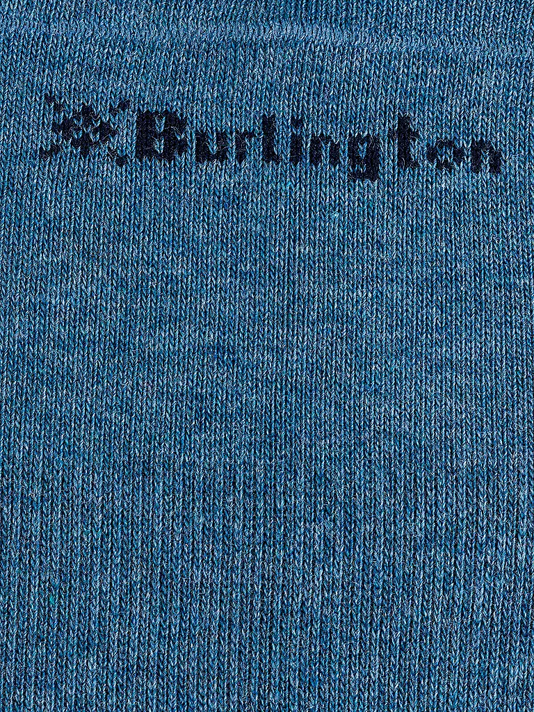 BURLINGTON | Herren Sneaker Socken EVERYDAY 2-er Pkg. 40-46 light jean | blau