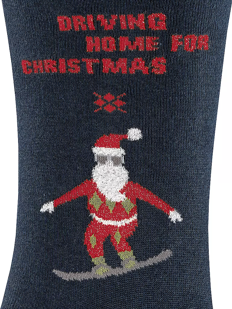 BURLINGTON | Herren Socken 2-er Pkg. X-MAS GIFT BOX 40-46 sortiment | dunkelblau