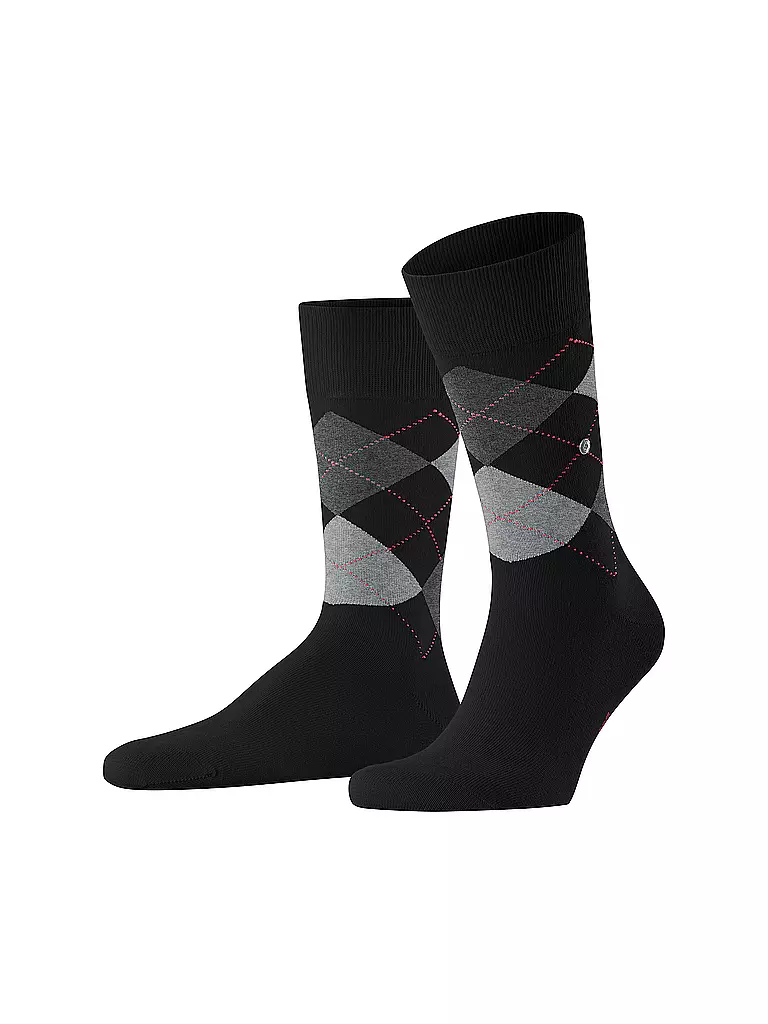 BURLINGTON | Herren Socken 3-er Pkg. BRITISH BOX 40-46 sortiment | hellgrau