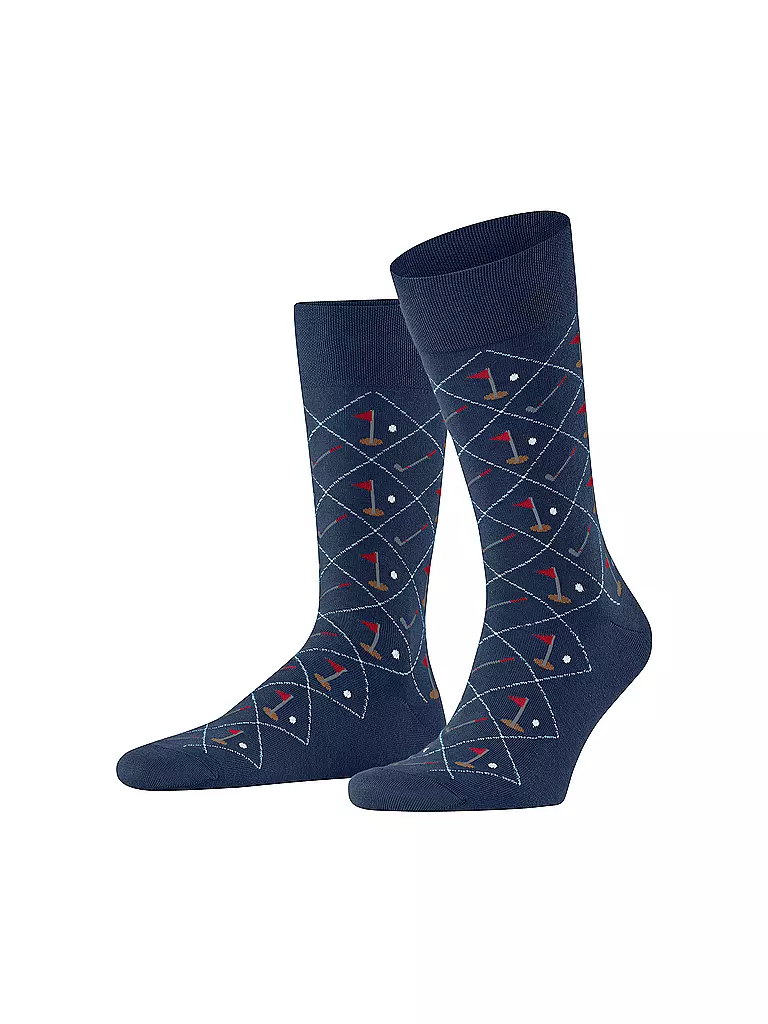 BURLINGTON | Herren Socken 40-46 GOLF CLUB royal blue | dunkelblau