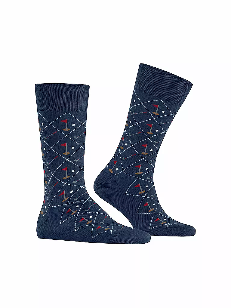 BURLINGTON | Herren Socken 40-46 GOLF CLUB royal blue | dunkelblau