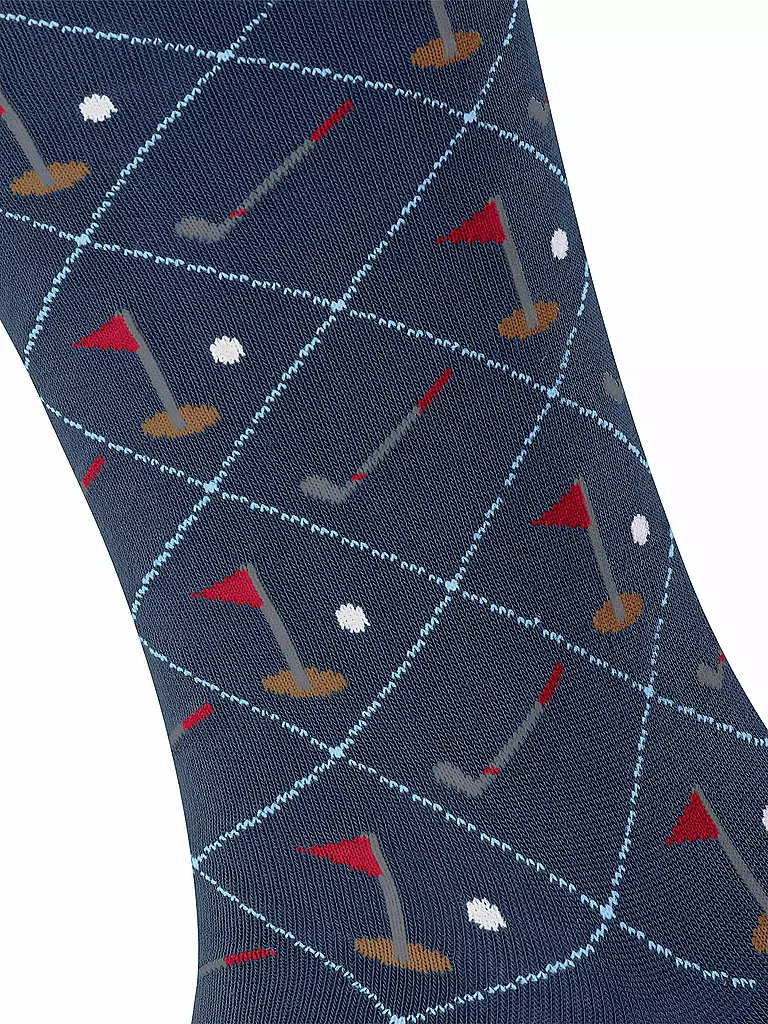 BURLINGTON | Herren Socken 40-46 GOLF CLUB royal blue | dunkelblau