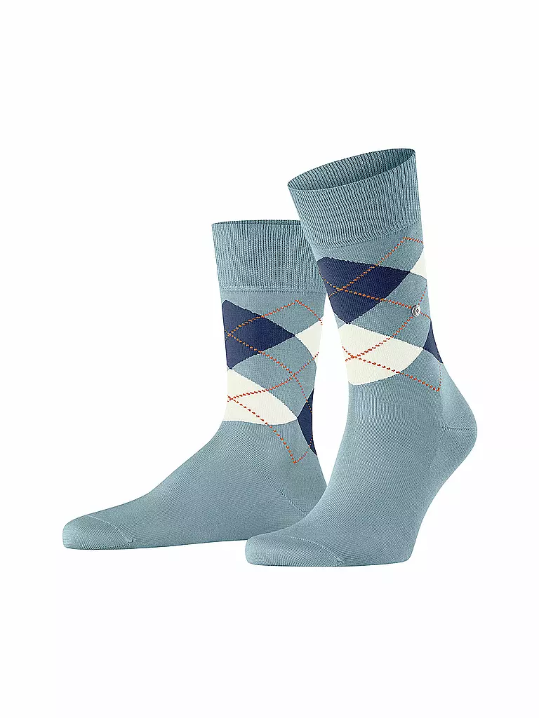 BURLINGTON | Herren Socken 40-46 MANCHESTER fresco | blau