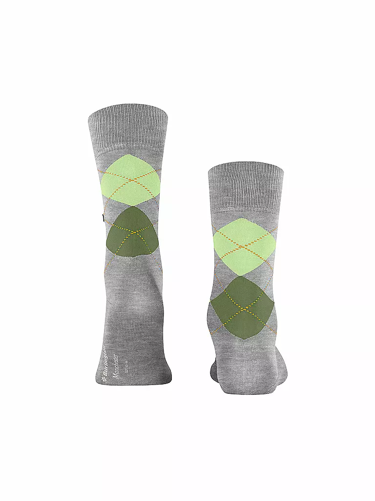 BURLINGTON | Herren Socken 40-46 MANCHESTER light grey | hellgrau
