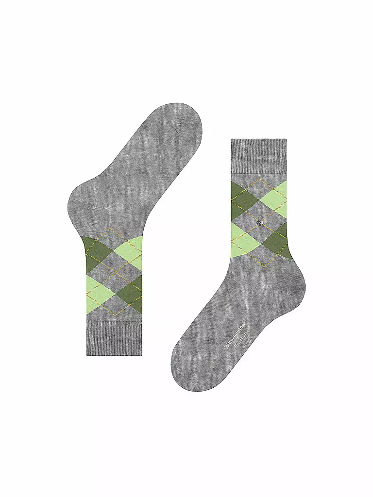 BURLINGTON | Herren Socken 40-46 MANCHESTER light grey | hellgrau