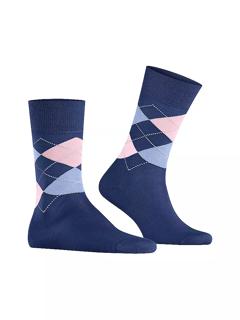 BURLINGTON | Herren Socken 40-46 MANCHESTER night blue | blau