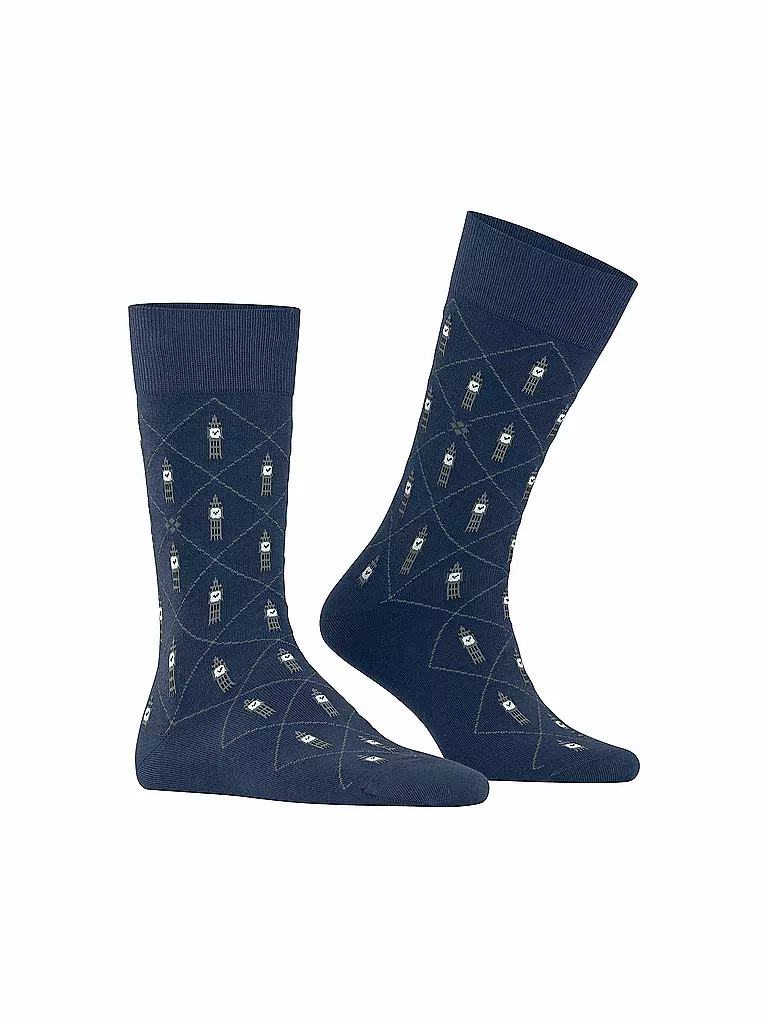 BURLINGTON | Herren Socken BIG BEN 40-46 royal blue | blau