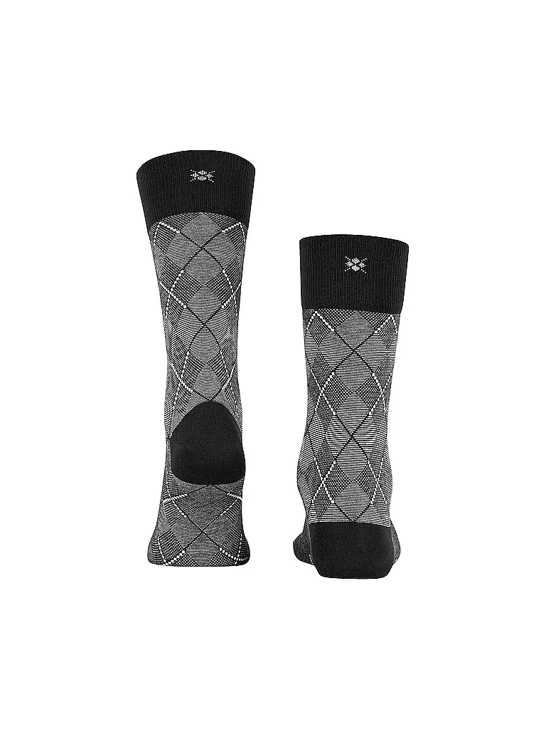 BURLINGTON | Herren Socken CARRINGTON 40-46 black | schwarz