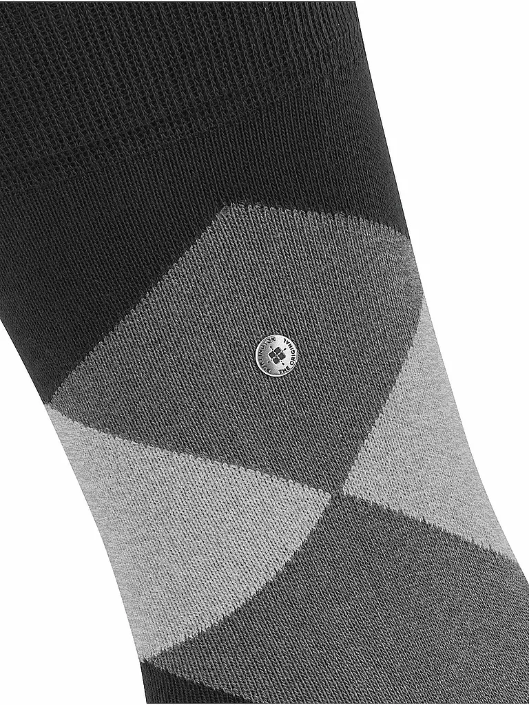 BURLINGTON | Herren Socken CLYDE 40-46 black | blau