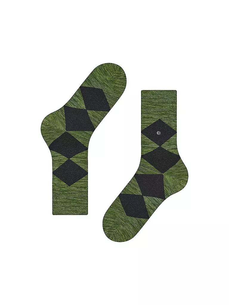 BURLINGTON | Herren Socken Clyde Fir Green 40-46 | grün