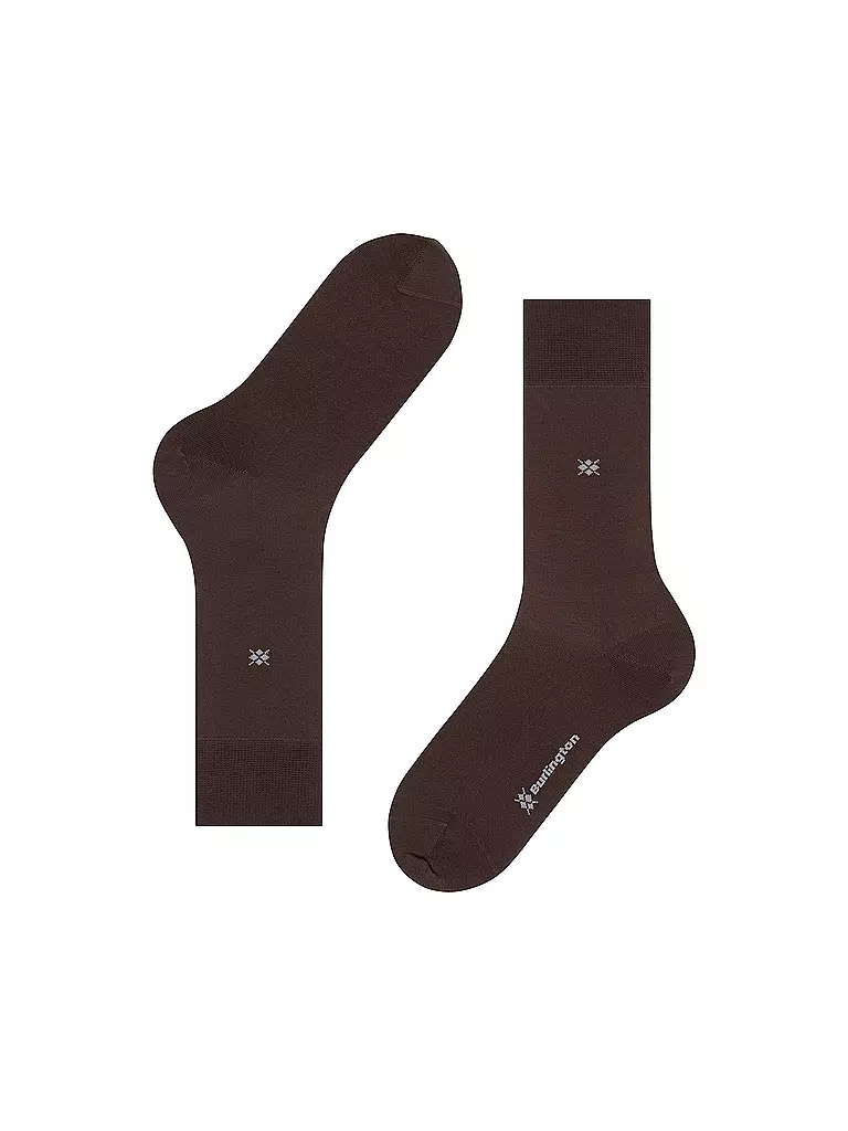 BURLINGTON | Herren Socken DUBLIN 40-46 chocolate | braun