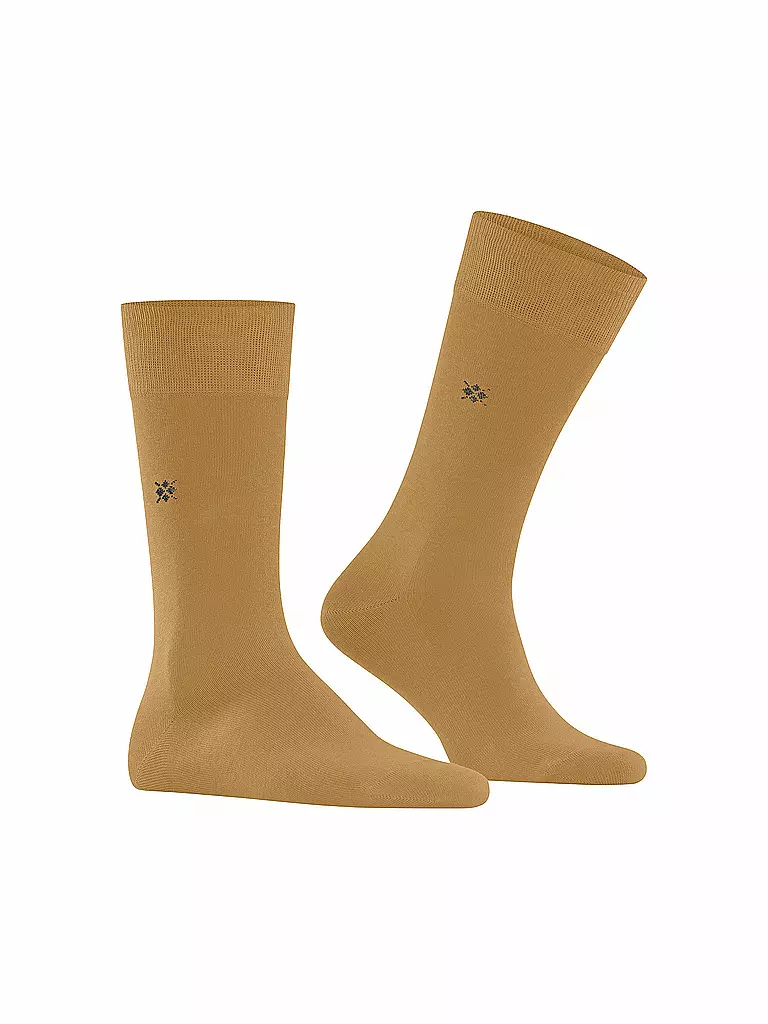 BURLINGTON | Herren Socken DUBLIN SO 40-46  mustard | hellblau