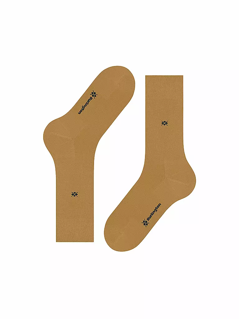BURLINGTON | Herren Socken DUBLIN SO 40-46  mustard | hellblau