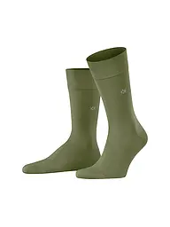 BURLINGTON | Herren Socken DUBLIN SO 40-46 chocolate | Hellgrün