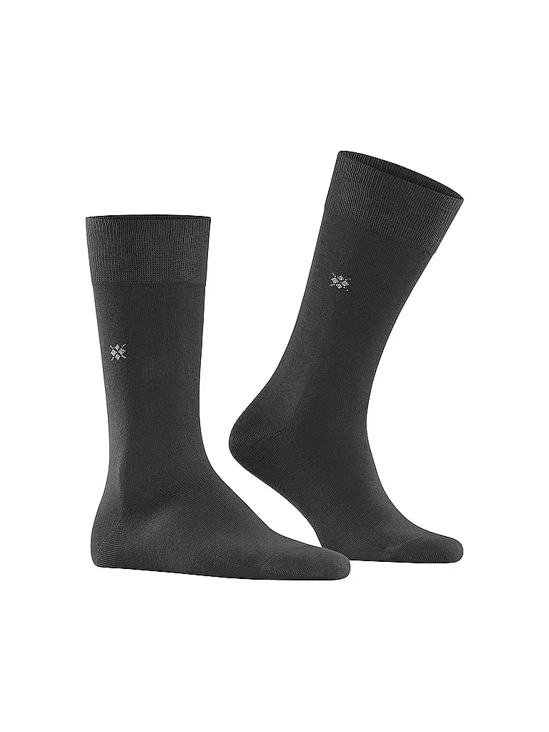 BURLINGTON | Herren Socken DUBLIN SO 40-46 anthracite mel. | hellblau