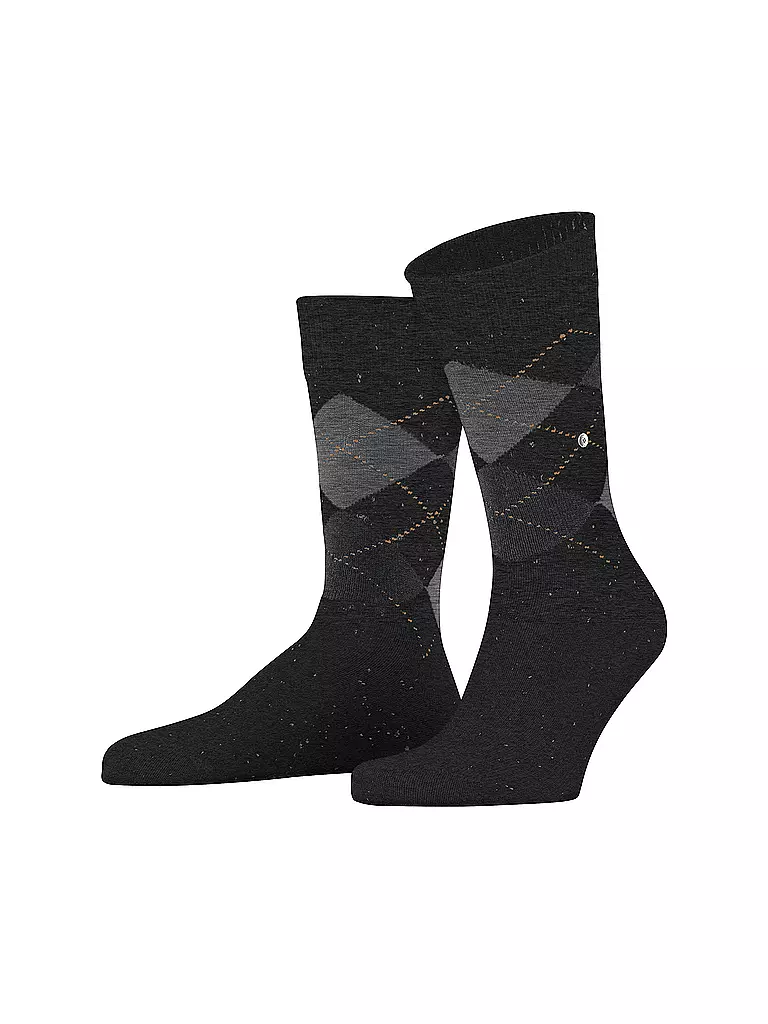 BURLINGTON | Herren Socken DUNDEE 40-46 anthra mel | schwarz