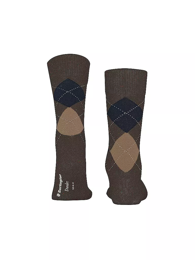 BURLINGTON | Herren Socken DUNDEE 40-46 buckeye mel | braun