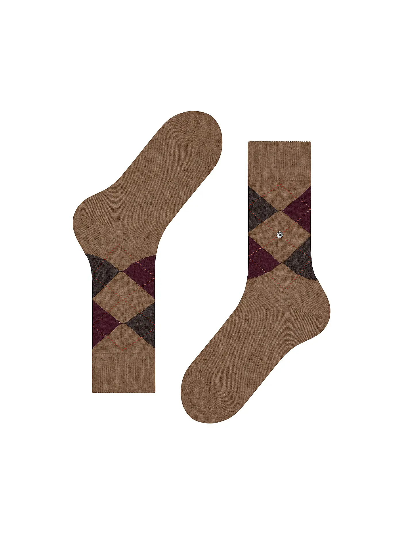 BURLINGTON | Herren Socken DUNDEE 40-46 peanut mel | camel