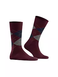 BURLINGTON | Herren Socken EDINBURGH 40-46 cranberry | dunkelrot