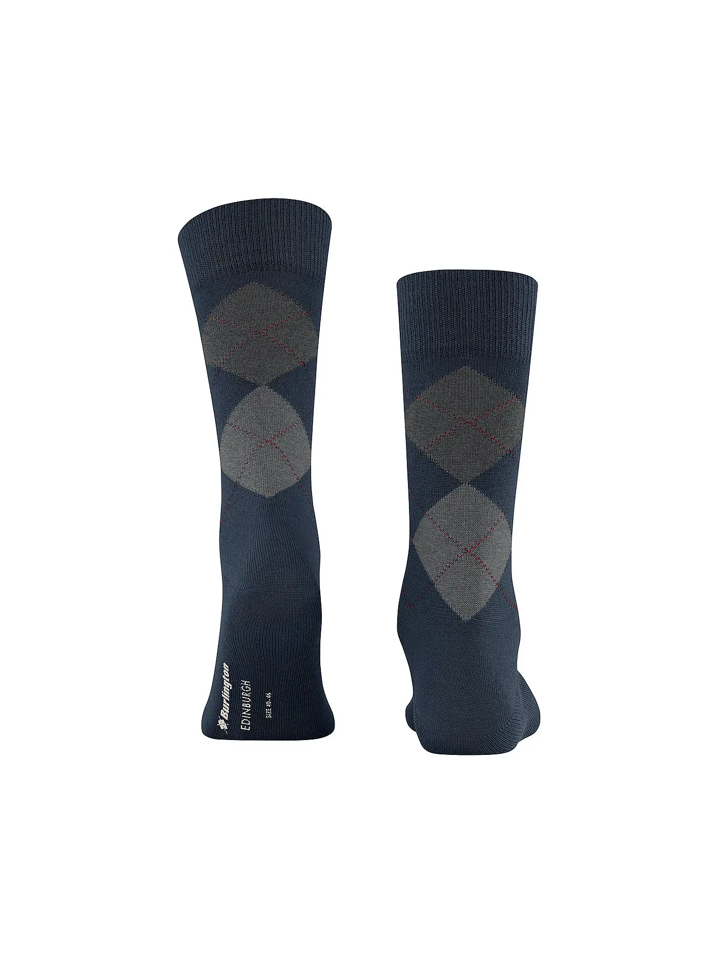 BURLINGTON | Herren Socken EDINBURGH 40-46 marine | dunkelblau