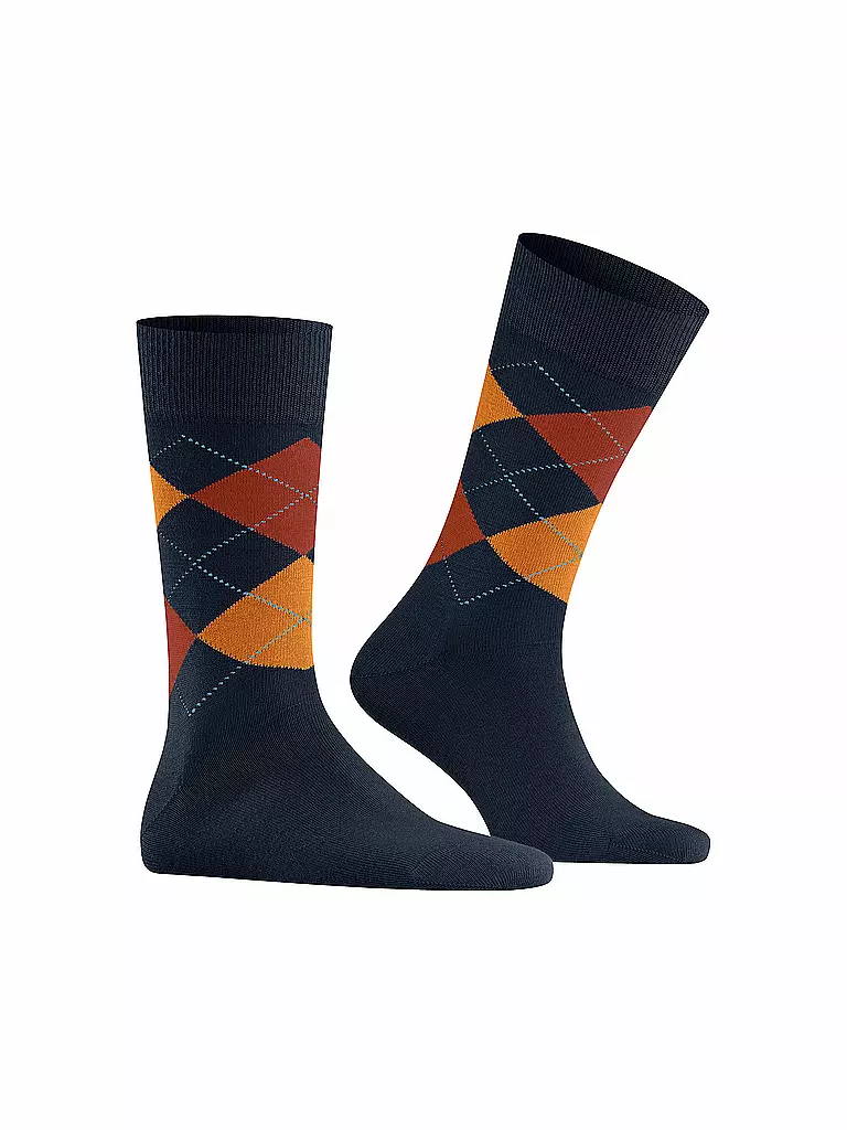 BURLINGTON | Herren Socken EDINBURGH 40-46 navy | dunkelblau