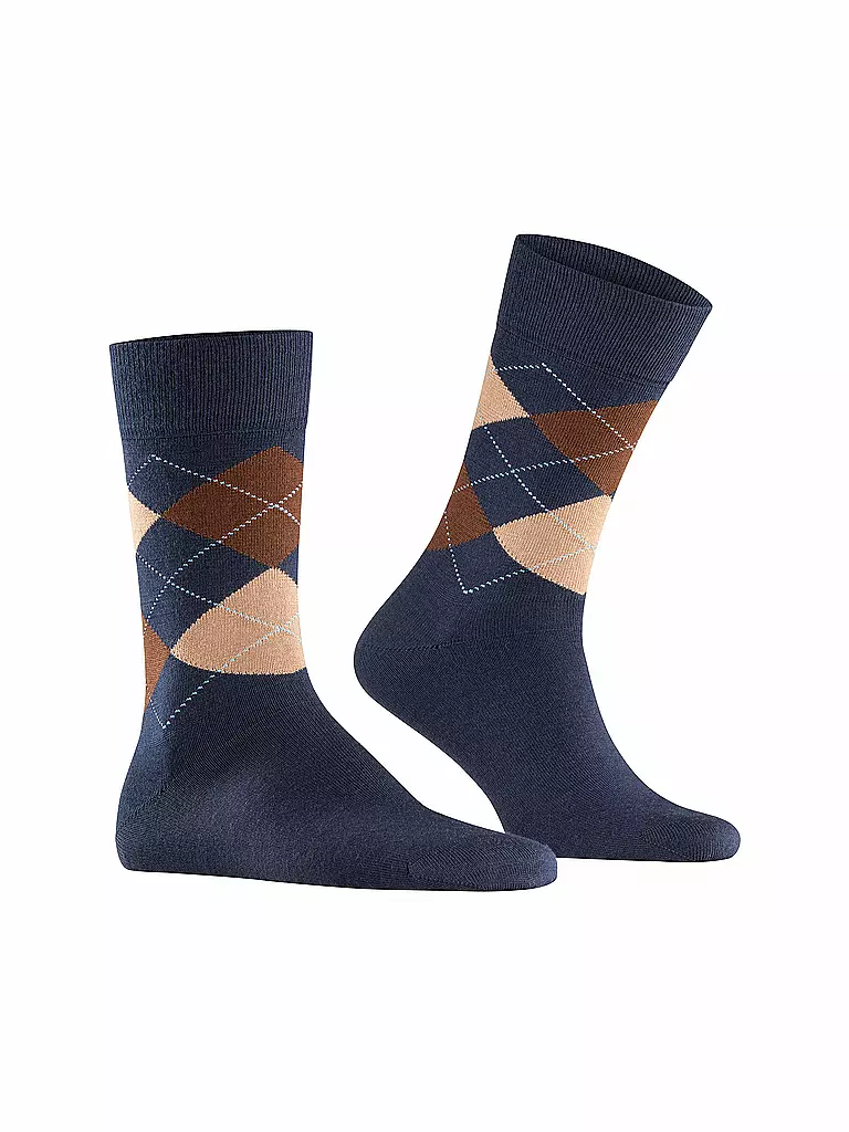 BURLINGTON | Herren Socken EDINBURGH 40-46 navy | olive