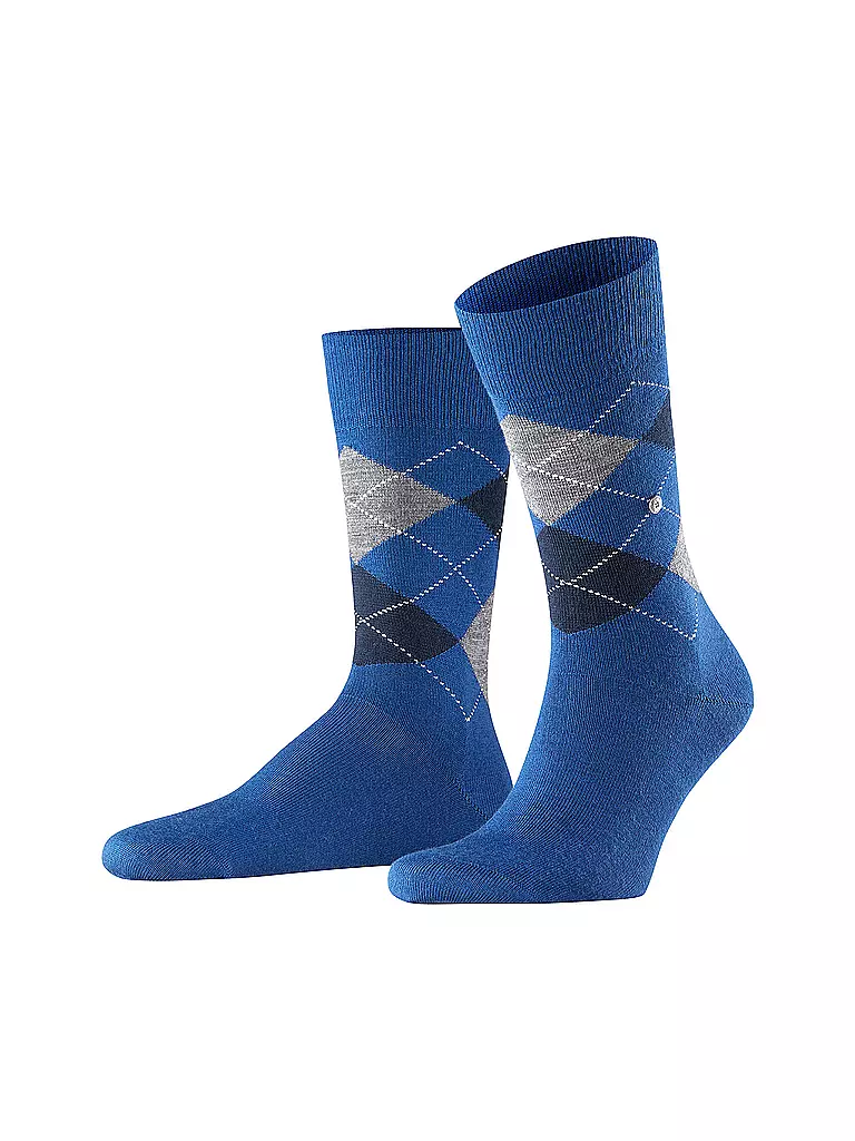 BURLINGTON | Herren Socken EDINBURGH 40-46 royal blue | olive