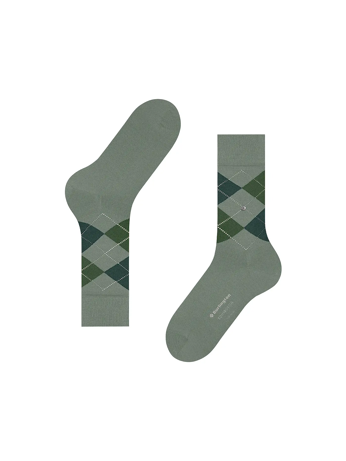 BURLINGTON | Herren Socken EDINBURGH 40-46 sage | hellgrün