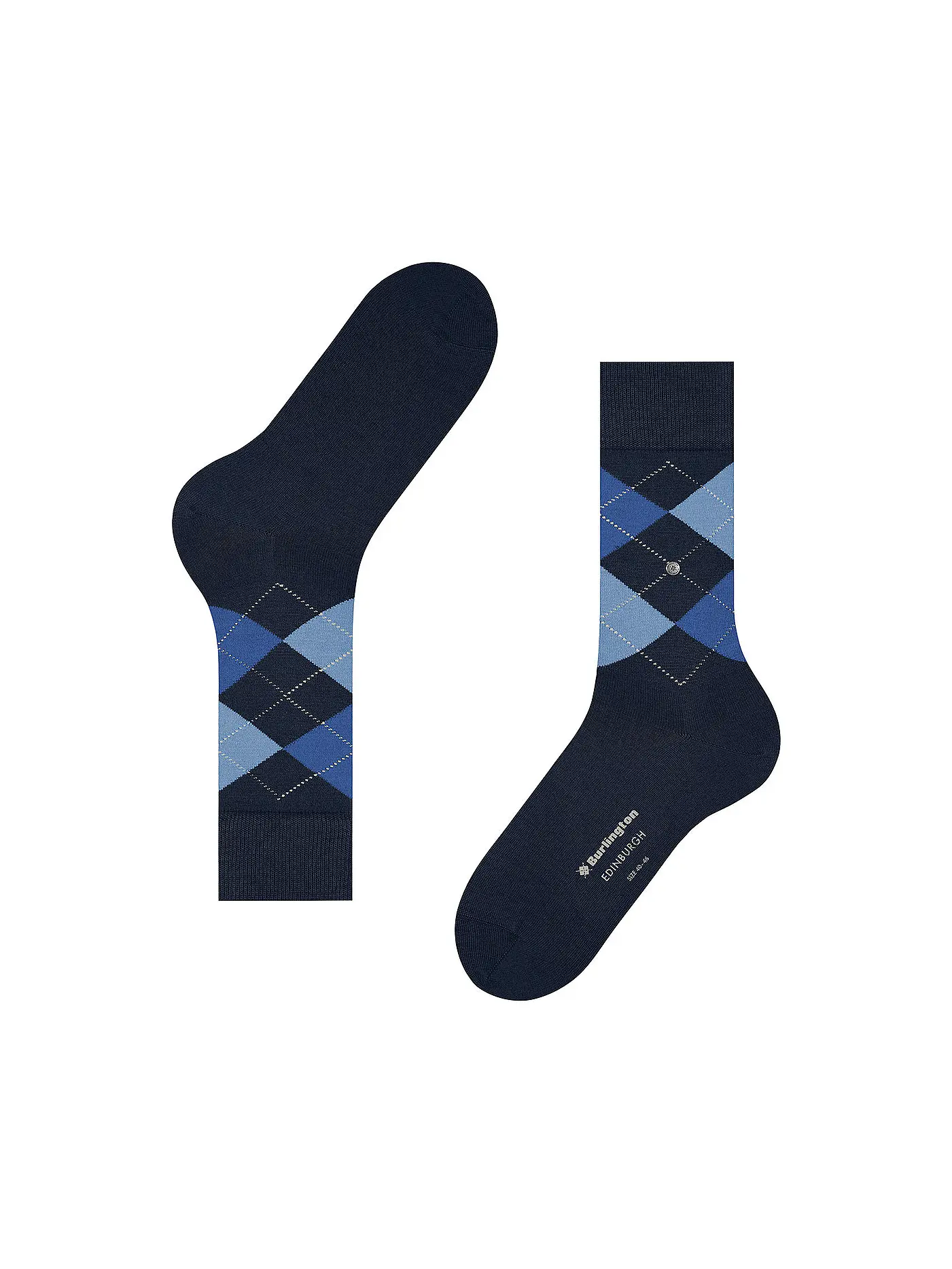 BURLINGTON | Herren Socken EDINBURGH marine | dunkelblau